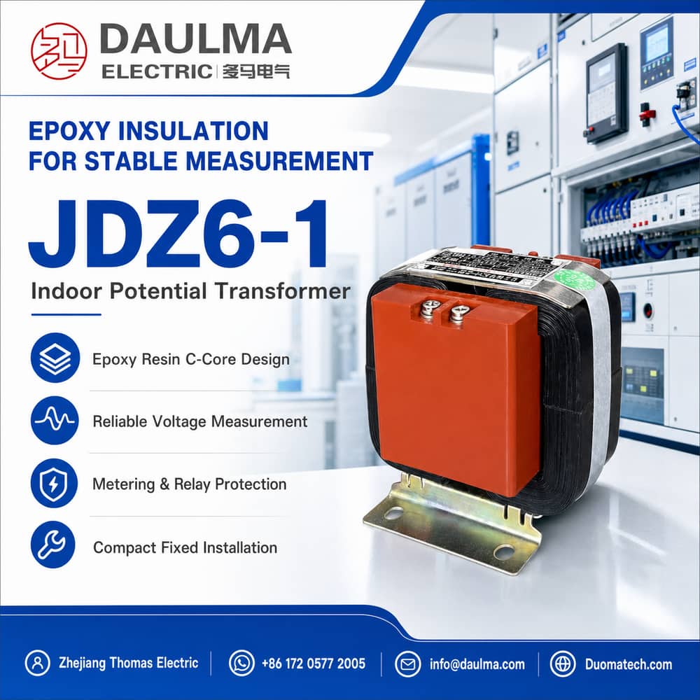 JDZ6-1 indoor epoxy resin insulated Potential Transformer Thomas Electric JDZ6-1 indoor epoxy resin insulated Potential Transformer industrial product poster 1