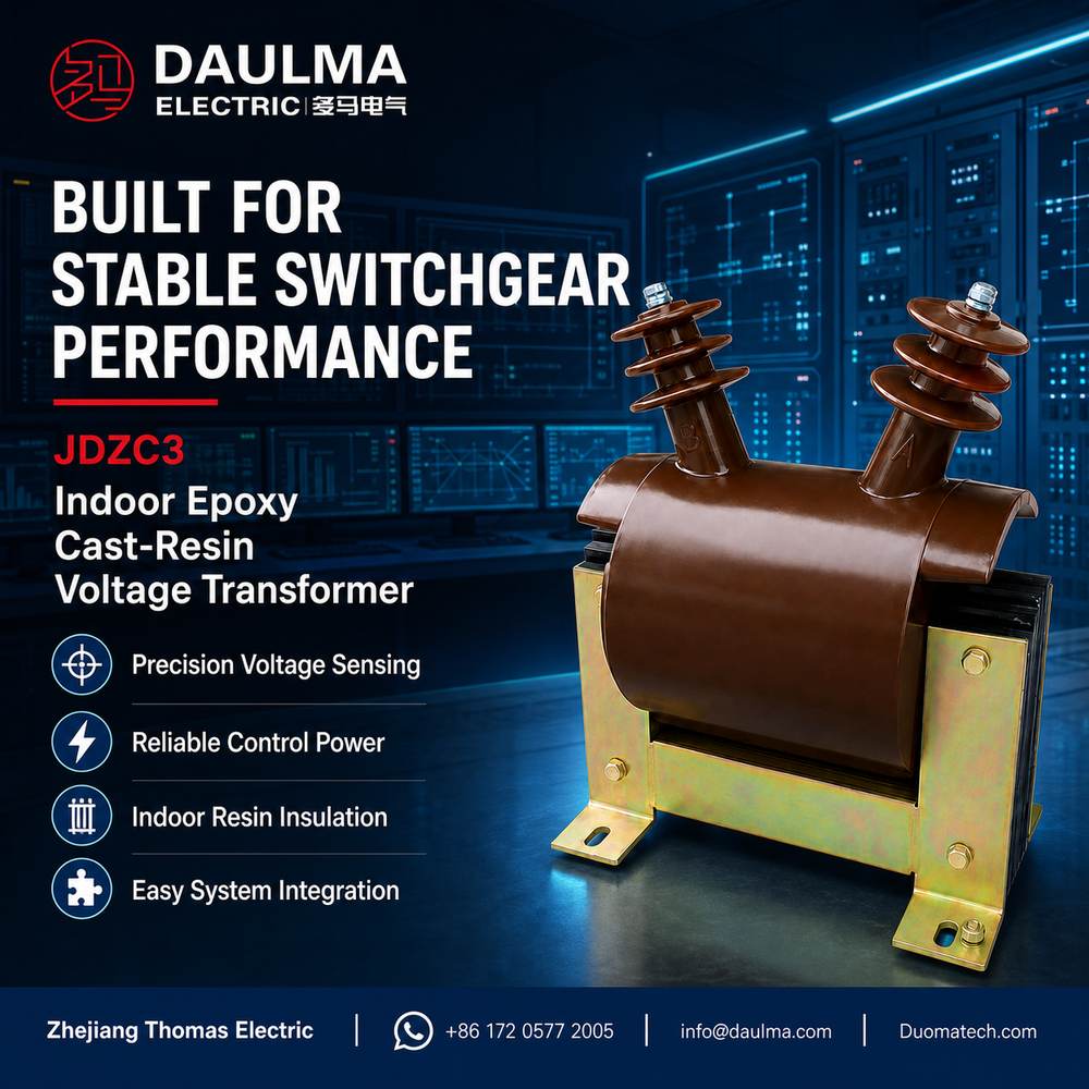 JDZC3 Indoor Epoxy Cast-Resin Voltage Transformer Thomas Electric JDZC3 Indoor Epoxy Cast-Resin Voltage Transformer post 02