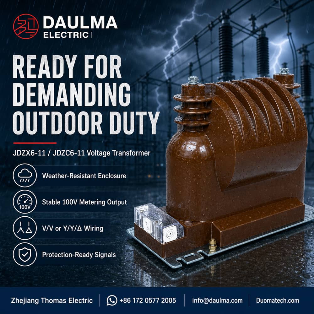 JDZX6-11, JDZC6-11 Outdoor Epoxy Cast-Resin Voltage Transformer Thomas Electric JDZX6-11, JDZC6-11 Outdoor Epoxy Cast-Resin Voltage Transformer post 02
