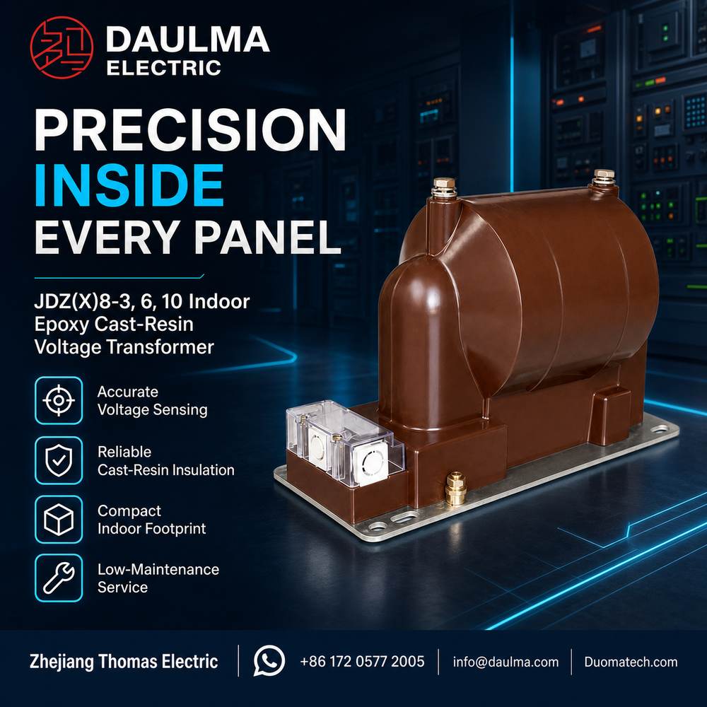 JDZ(X)8-3, 6, 10 Indoor Epoxy Cast-Resin Voltage Transformer Thomas Electric JDZ(X)8-3, 6, 10 Indoor Epoxy Cast-Resin Voltage Transformer post 02