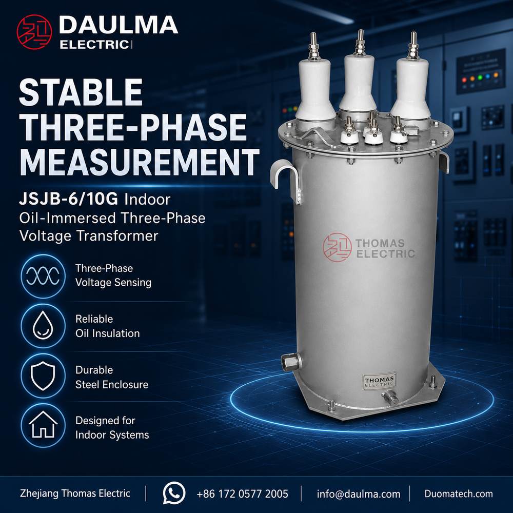 JSJB-6/10G Indoor Oil-Immersed Three-Phase Voltage Transformer industrial product poster 02