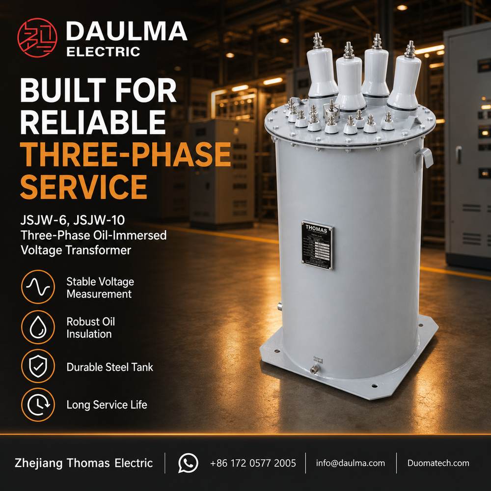 JSJW-6, JSJW-10 Three-Phase Oil-Immersed Voltage Transformer post 03