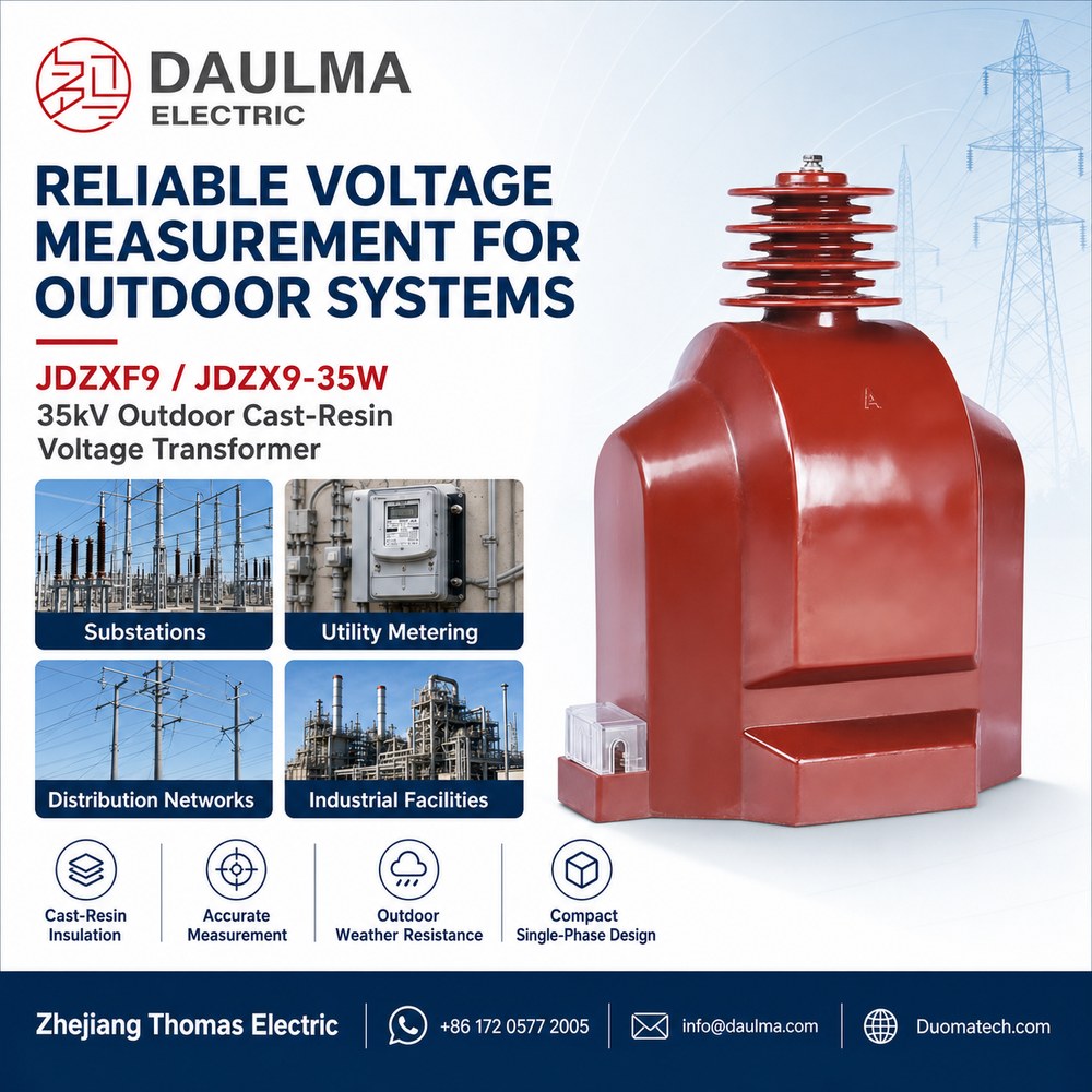 JDZXF9 JDZX9-35W outdoor cast-resin voltage transformer applications poster
