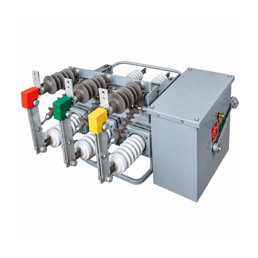LW3-12 Outdoor High Voltage Sulfur Hexafluoride SF6 Circuit Breaker - display