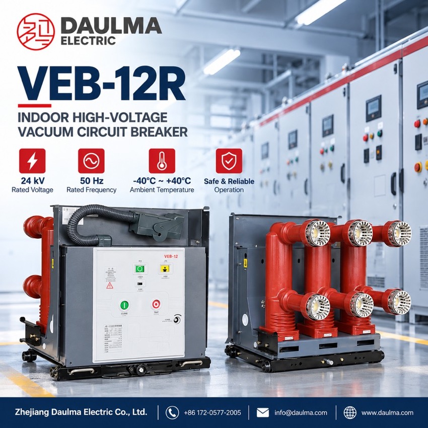 VEB-12R-24 Handcart Indoor High Voltage Vacuum Circuit Breaker Thomas Electric VEB-12R-24 Handcart Indoor High Voltage Vacuum Circuit Breaker - poster_display