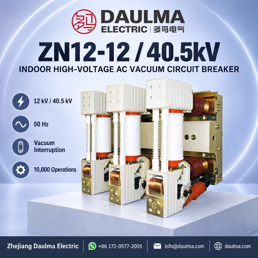 ZN12-12/40.5KV Indoor High-Voltage AC Vacuum Circuit Breaker Thomas Electric ZN12-12/40.5KV Indoor High-Voltage AC Vacuum Circuit Breaker - poster_display