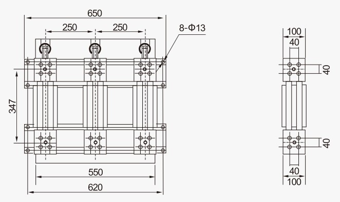 ZN28-12kV Indoor High Voltage Vacuum Circuit Breaker Thomas Electric ZN28-12kV Indoor High Voltage Vacuum Circuit Breaker - installation