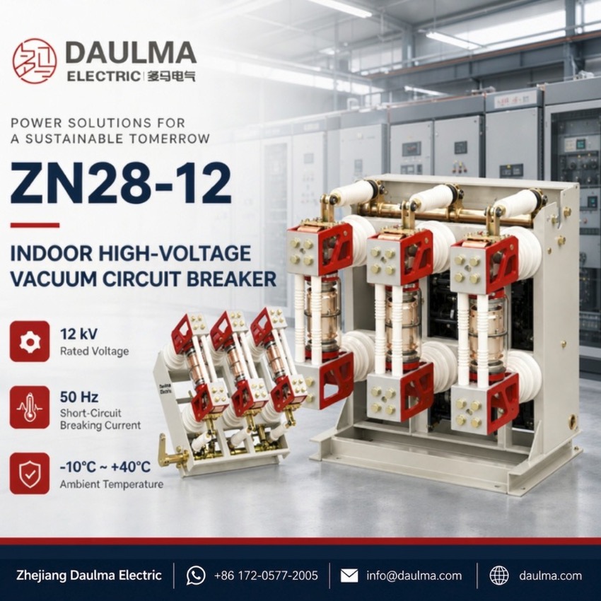 ZN28G(A)-12 Side-Mounted Indoor High Voltage Vacuum Circuit Breaker Thomas Electric ZN28G(A)-12 Side-Mounted Indoor High Voltage Vacuum Circuit Breaker - poster_display