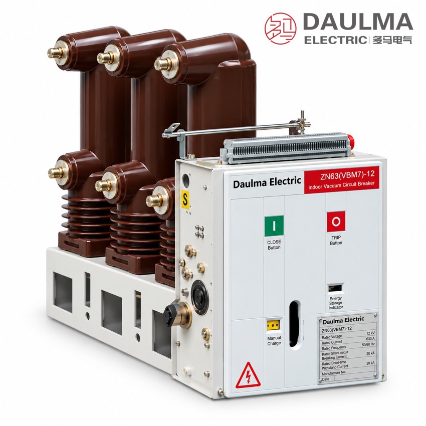 ZN63(VBM7)-12 Side-Mounted Indoor High Voltage Vacuum Circuit Breaker - display
