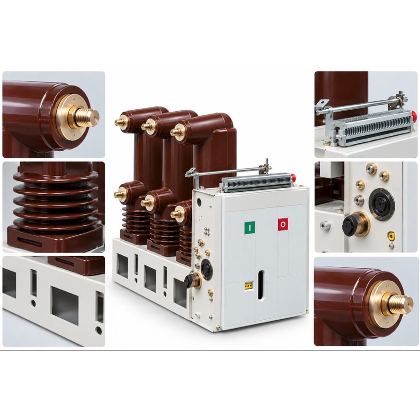 ZN63(VBM7)-12 Side-Mounted Indoor High Voltage Vacuum Circuit Breaker - display