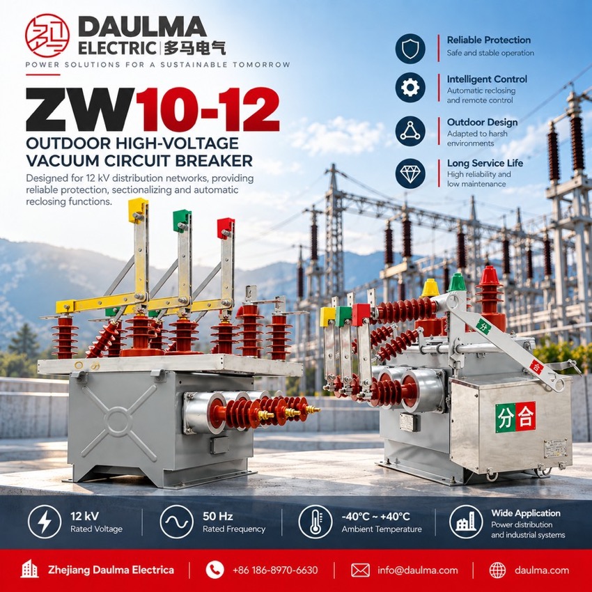 ZW10-12 Outdoor Vacuum Circuit Breaker Dual Power Automatic Transfer Switch Thomas Electric ZW10-12 Outdoor Vacuum Circuit Breaker Dual Power Automatic Transfer Switch - poster_display
