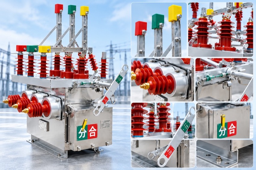 ZW10-12XDG 630-20 Outdoor Dual Power Auto Transfer Switching Device Vacuum Breaker Thomas Electric ZW10-12XDG 630-20 Outdoor Dual Power Auto Transfer Switching Device Vacuum Breaker - display