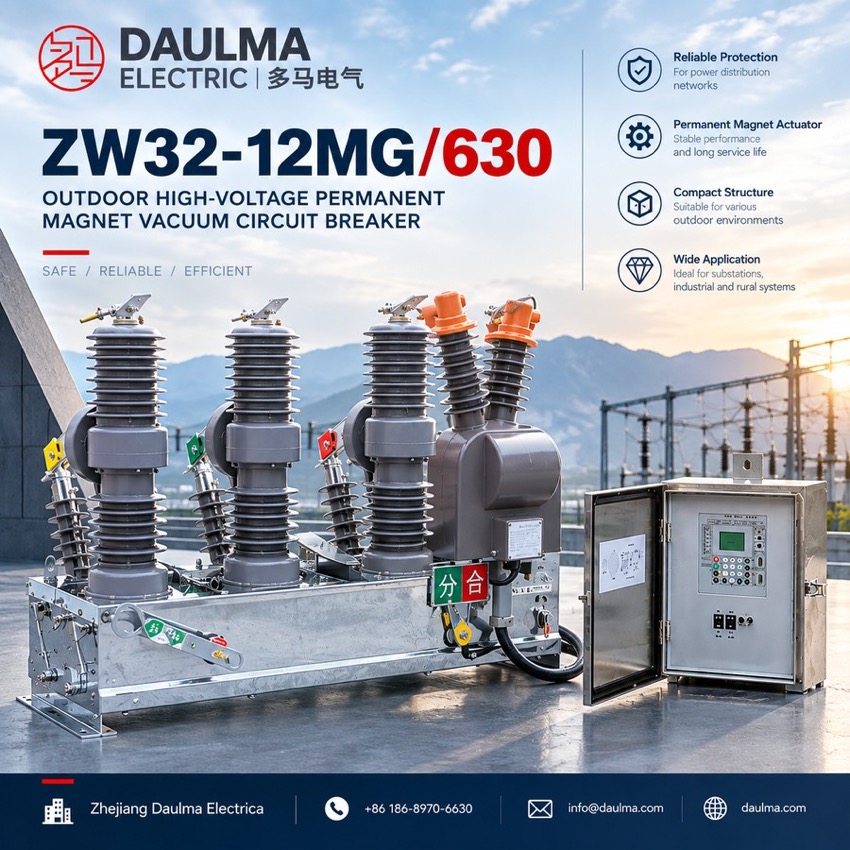 ZW32-12MG Outdoor Permanent Magnet Vacuum Circuit Breaker Thomas Electric ZW32-12MG Outdoor Permanent Magnet Vacuum Circuit Breaker - poster_display