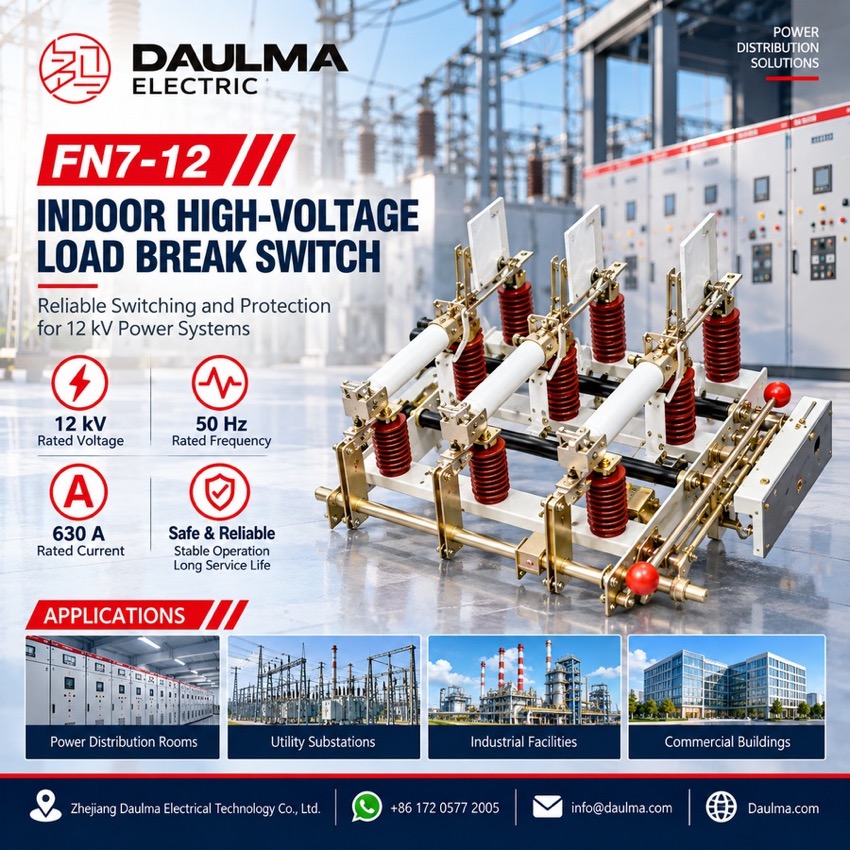 FN7-12 Indoor High-Voltage Load Break Switch and Fuse Combination Unit - poster_display