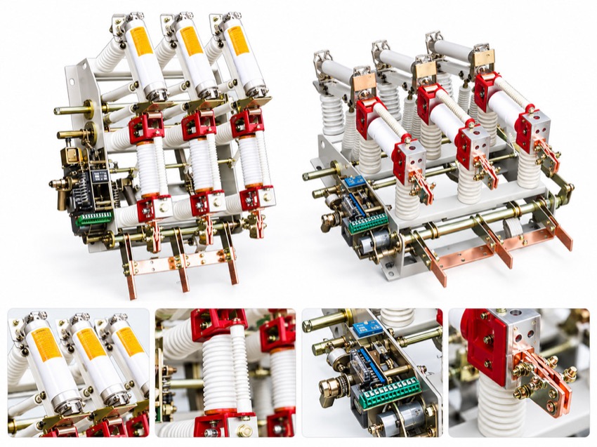 FZN21A-12D Indoor High-Voltage Vacuum Load Break Switch Thomas Electric FZN21A-12D Indoor High-Voltage Vacuum Load Break Switch - display