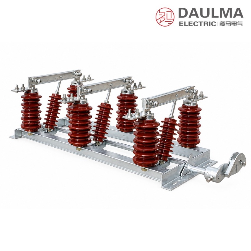 GW-15 Outdoor High-Voltage Disconnector, Single-Pole Horizontal Rotation - display